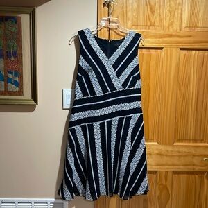 Donna Karan Women’s Dress size 12, black and white